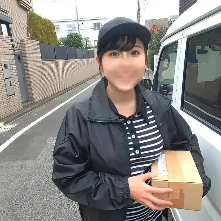ア〇ゾン配送NTR:巨乳フレックス妻32歳Nさん。