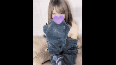 【ギャルのオホ声バックからの生中♡】